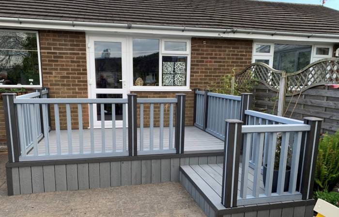 Composite Deck and Handrail